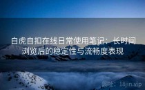 白虎自扣在线日常使用笔记：长时间浏览后的稳定性与流畅度表现