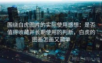 围绕白虎图片的实际使用感想：是否值得收藏并长期使用的判断，白虎的图画怎画又简单