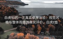 白虎91的一次真实使用体验：视觉风格与整体观感的真实评价，白虎t恤