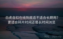 白虎自扣在线到底适不适合长期用？更适合碎片时间还是长时间浏览