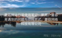 蘑菇网站日常使用笔记：新用户最容易遇到的问题与应对方式，蘑菇网络科技有限公司