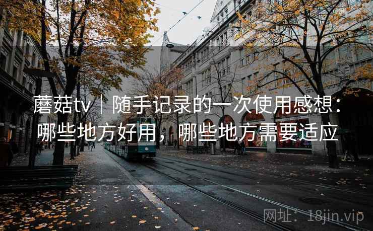 蘑菇tv|随手记录的一次使用感想:哪些地方好用,哪些地方需要适应 第2张 蘑菇tv|随手记录的一次使用感想:哪些地方好用,哪些地方需要适应 第2张