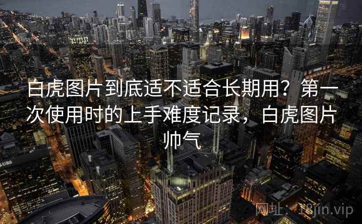 白虎图片到底适不适合长期用?第一次使用时的上手难度记录,白虎图片帅气 第1张 白虎图片到底适不适合长期用?第一次使用时的上手难度记录,白虎图片帅气 第1张