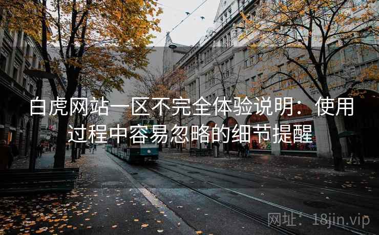 白虎网站一区不完全体验说明:使用过程中容易忽略的细节提醒 第1张 白虎网站一区不完全体验说明:使用过程中容易忽略的细节提醒 第1张