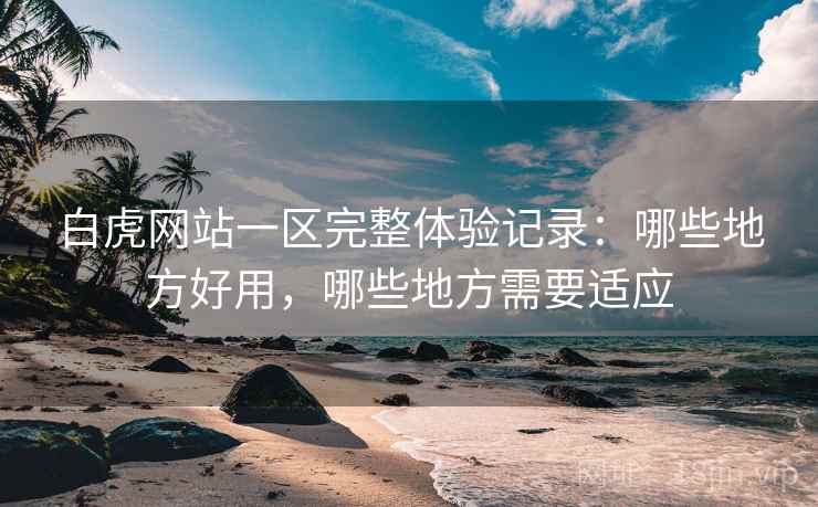 白虎网站一区完整体验记录:哪些地方好用,哪些地方需要适应 第2张 白虎网站一区完整体验记录:哪些地方好用,哪些地方需要适应 第2张