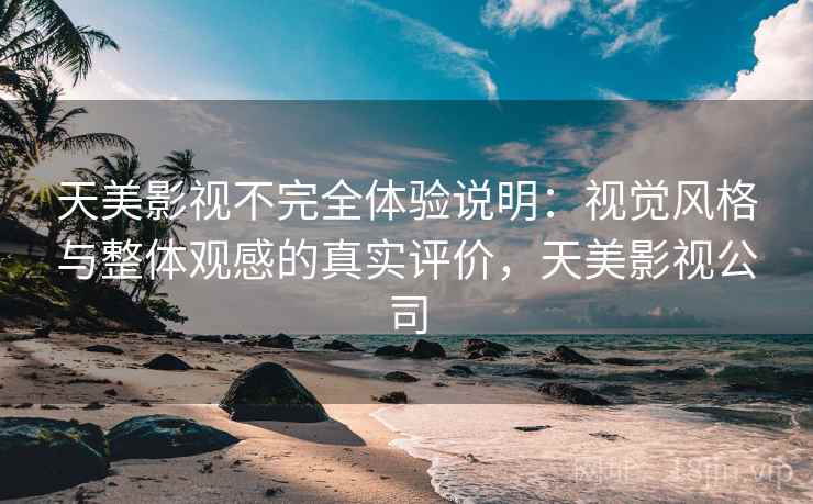 天美影视不完全体验说明：视觉风格与整体观感的真实评价，天美影视公司  第2张